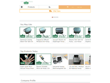 Tablet Screenshot of micro-airpump.com
